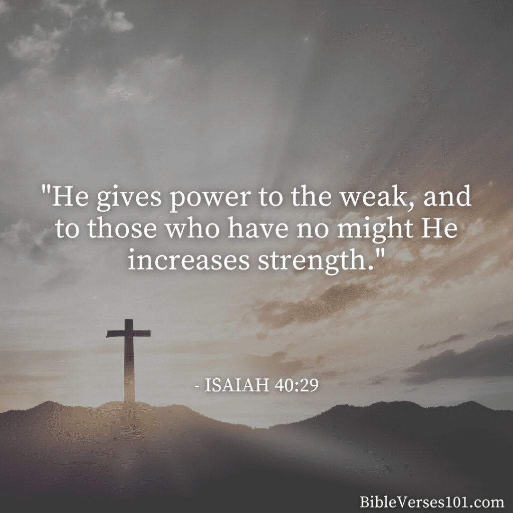 51+ Bible Verses for Comfort and Strength